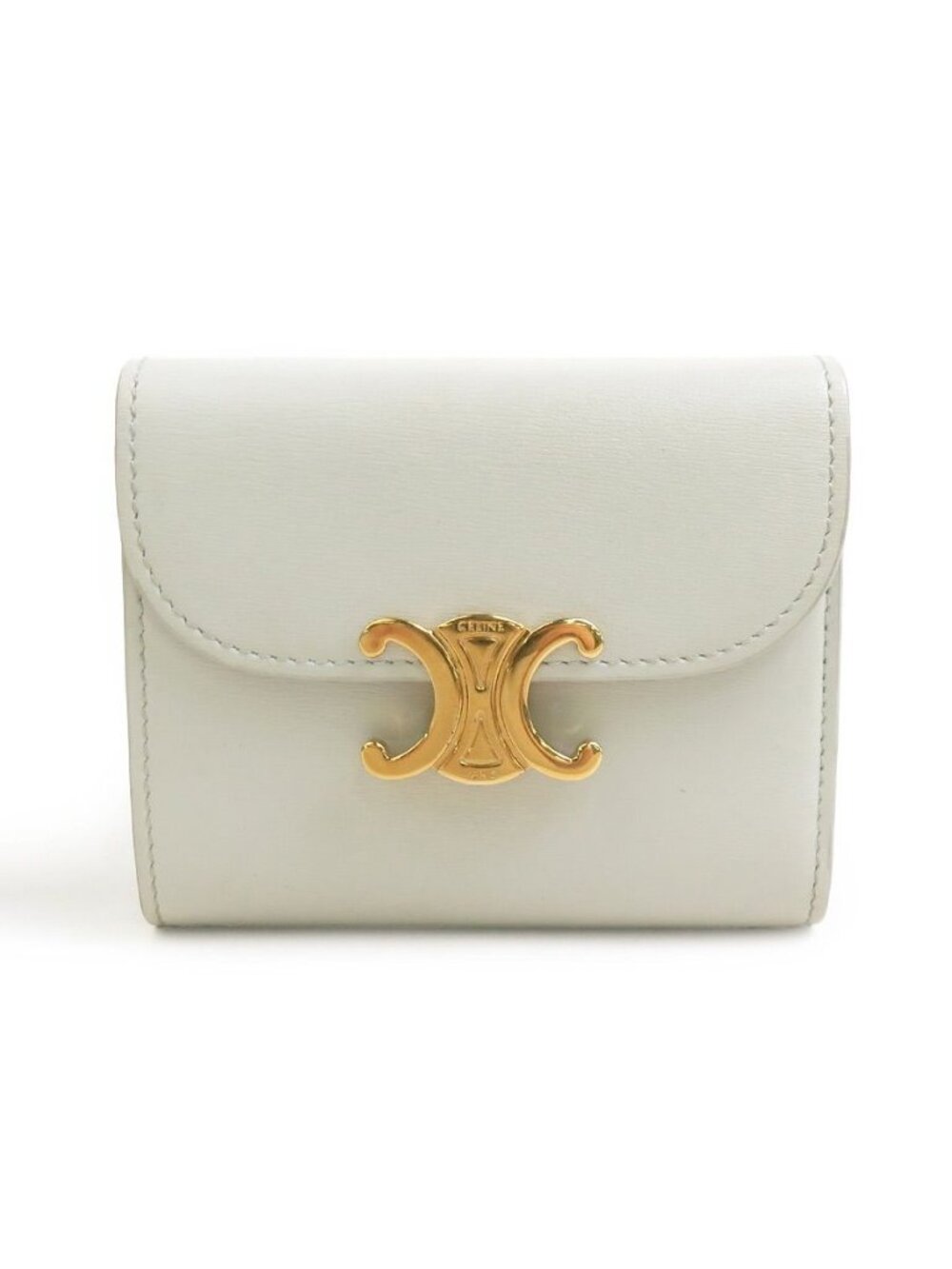 Celine Trifold Wallet Gray